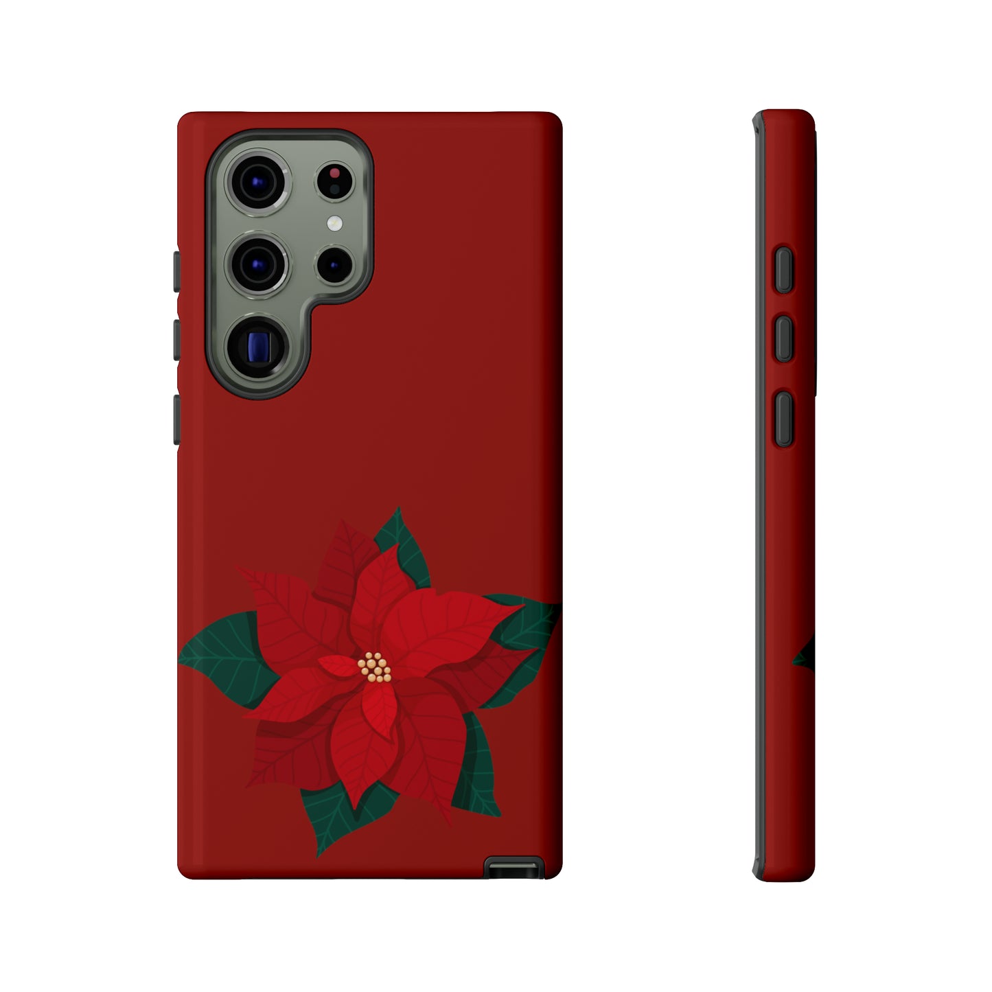 Poinsettia Charm #12-Tough Cases - MahaCase