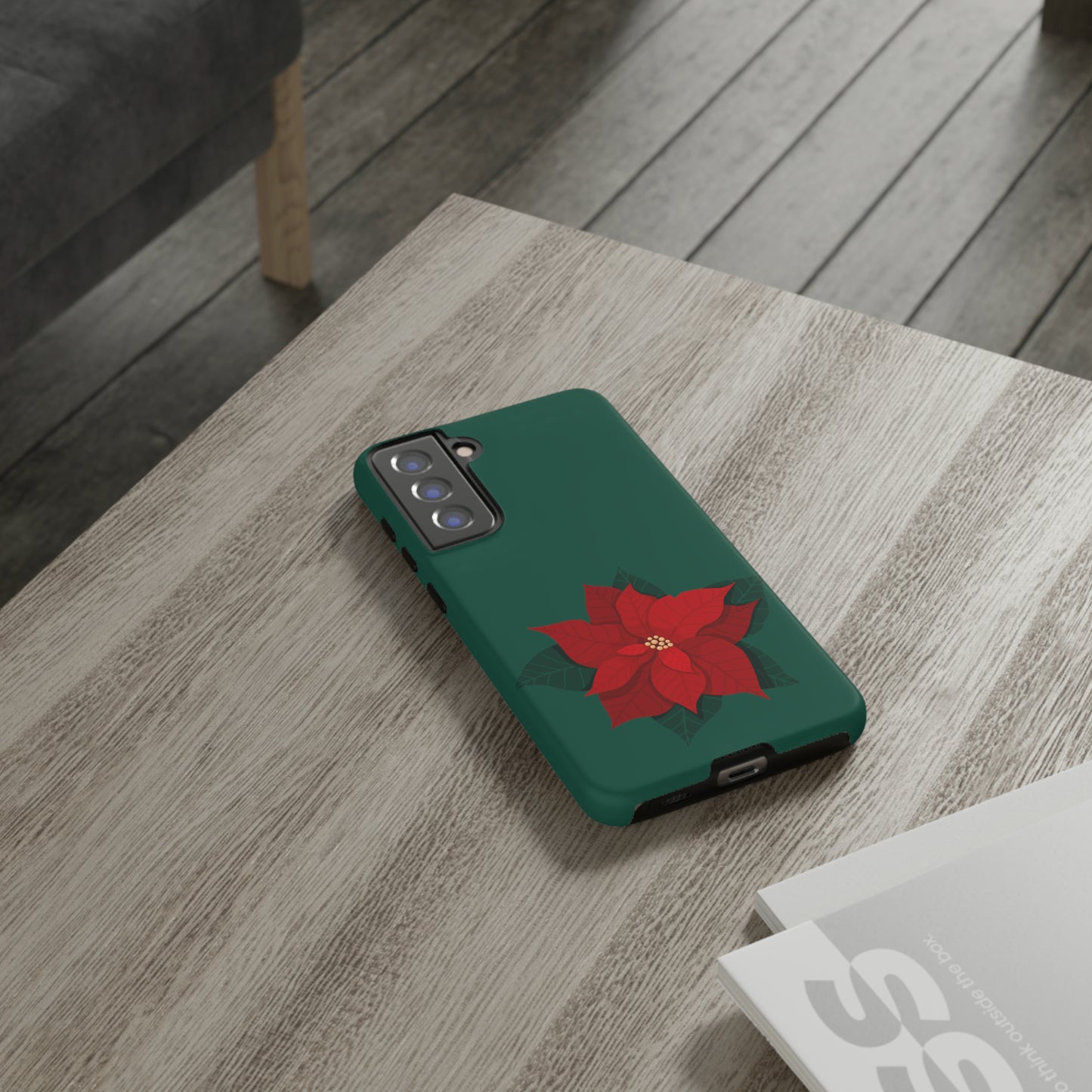 Poinsettia Charm #10-Tough Cases - MahaCase