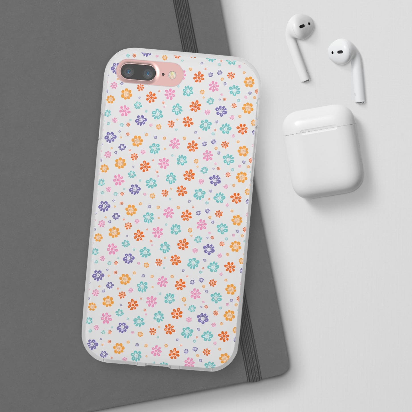 Colorful Spring Floral Flexi Case - Stylish Phone Protection - iPhone Samsung with Gift Packaging - MahaCase