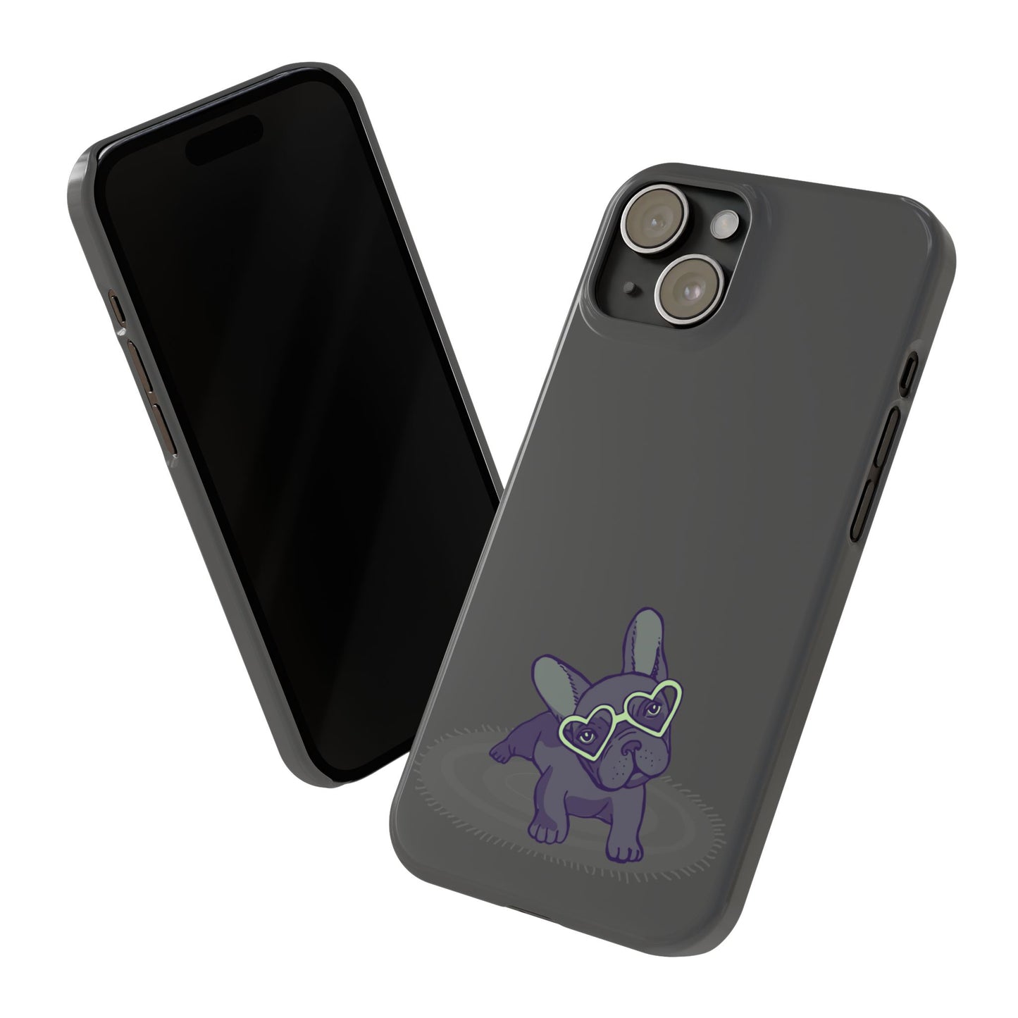 Bulldog Puppy Slim iPhone Cases - MahaCase