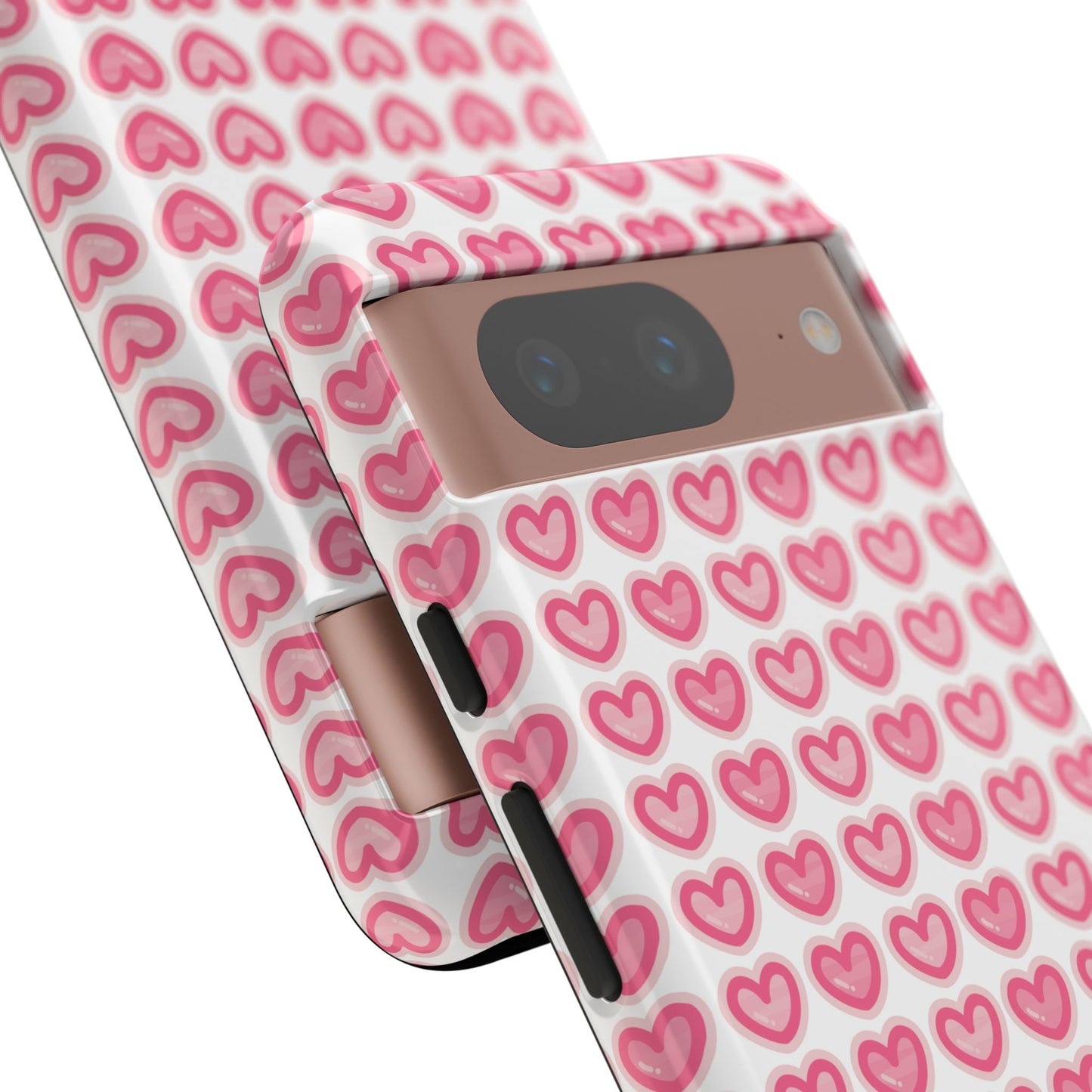 Hearts Pattern - Tough Cases iPhone Samsung Google Pixel - MahaCase