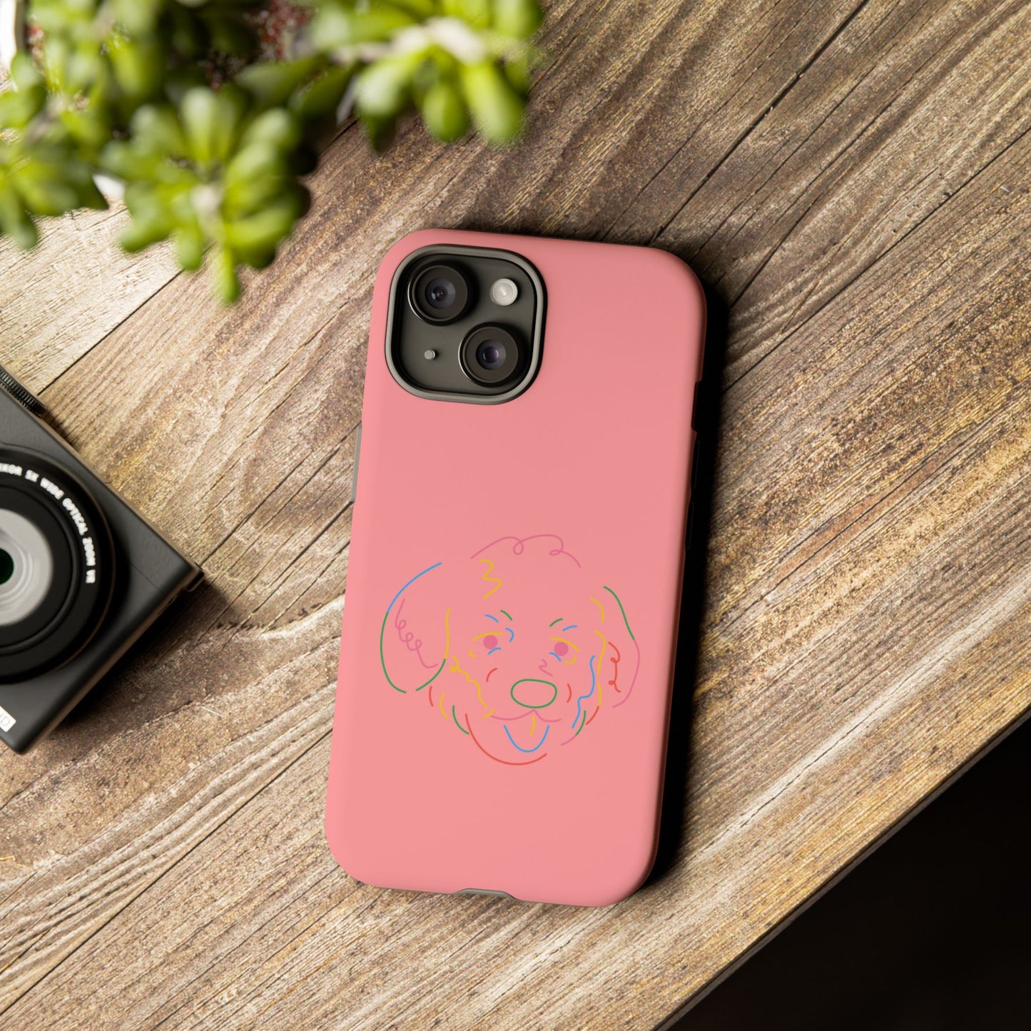 Pop Art Pup #22-Tough Cases iPhone Samsung Google Pixel - MahaCase