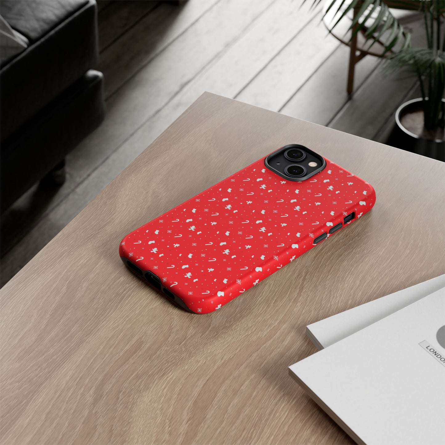 Candy Cane Blizzard #22 - Tough Cases iPhone Samsung Google Pixel - MahaCase