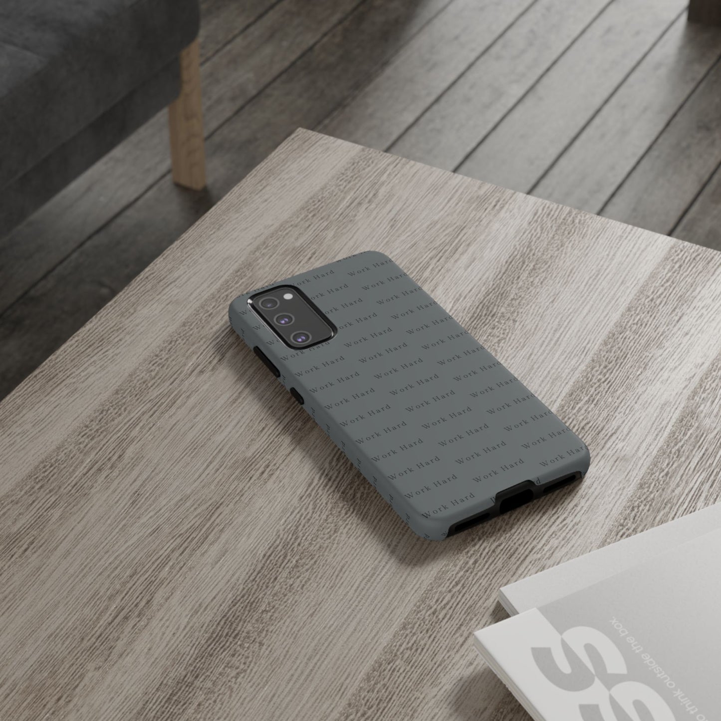 Work Hard Reminder Tough Cases iPhone Samsung Google Pixel - MahaCase