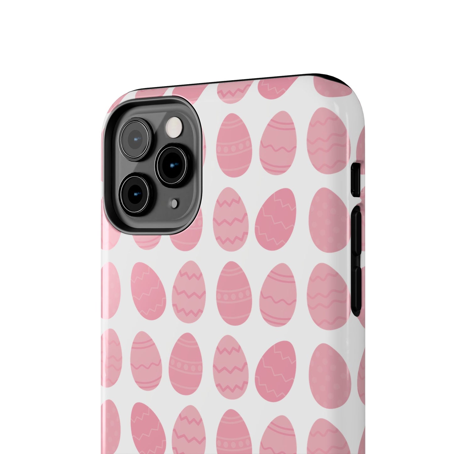 Pink Easter Egg Tough Phone Cases - Durable Protection for Spring Celebrations iPhone Samsung Galaxy - MahaCase