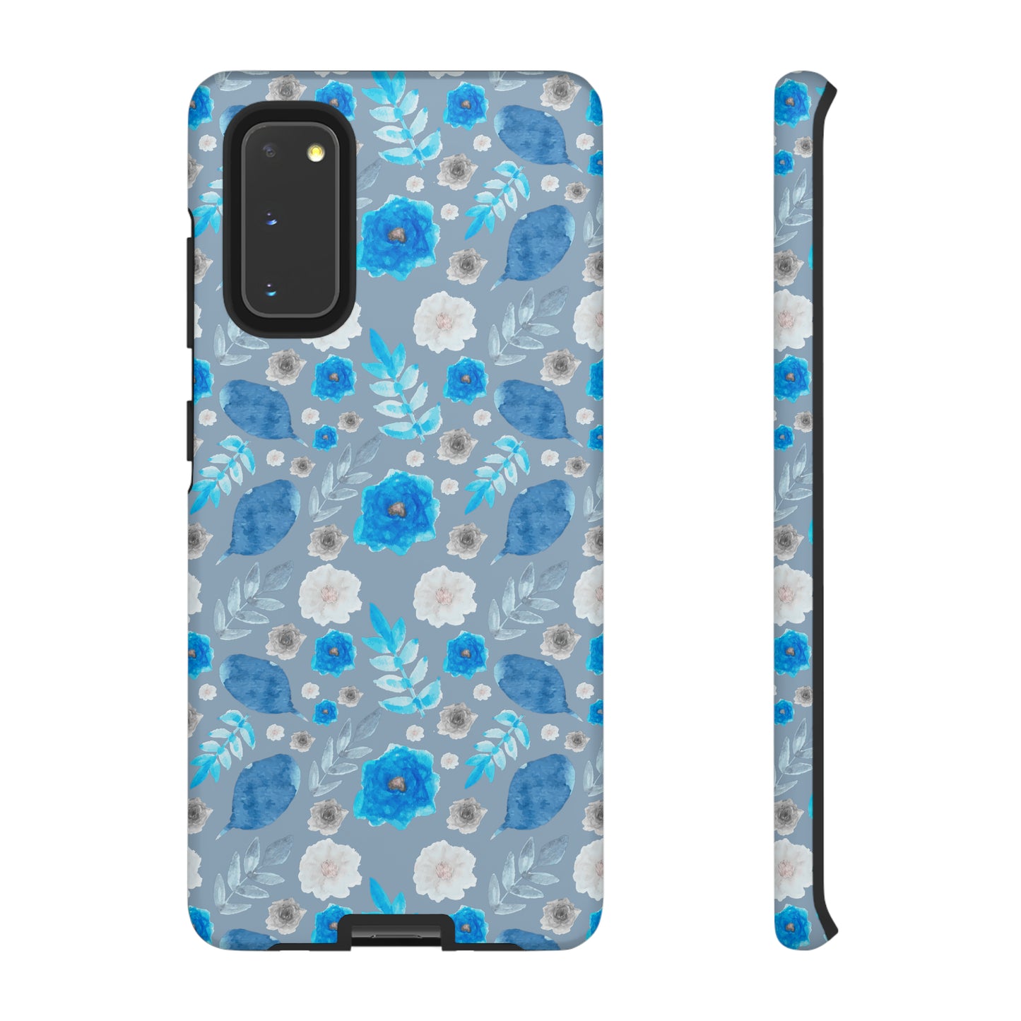 Blue Blooms-Tough Cases - MahaCase