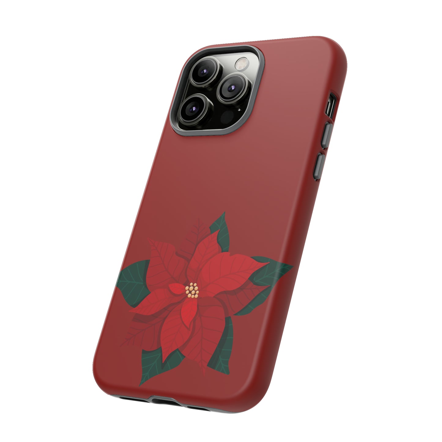 Poinsettia Charm #12-Tough Cases - MahaCase