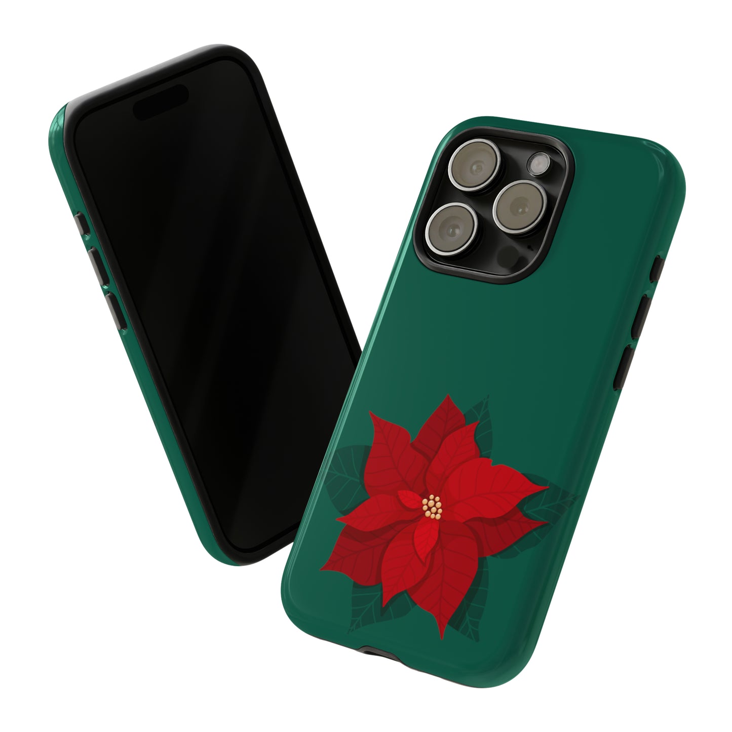 Poinsettia Charm #10-Tough Cases - MahaCase