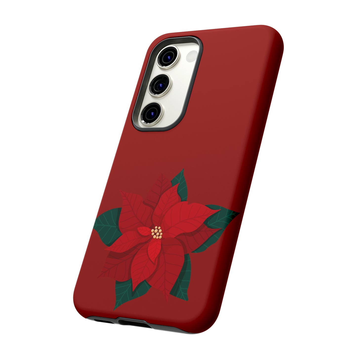 Poinsettia Charm #12-Tough Cases - MahaCase