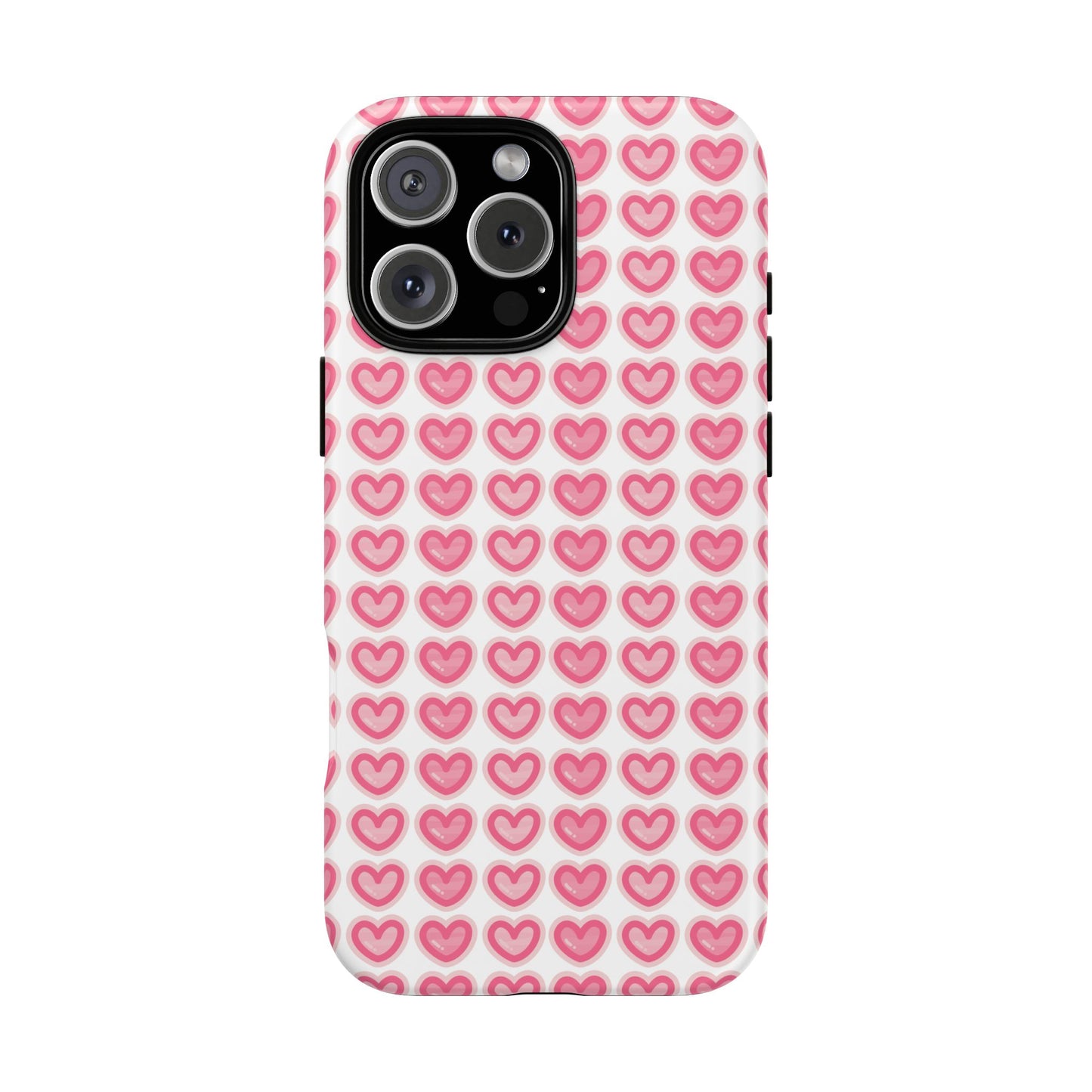 Hearts Pattern - Tough Cases iPhone Samsung Google Pixel - MahaCase