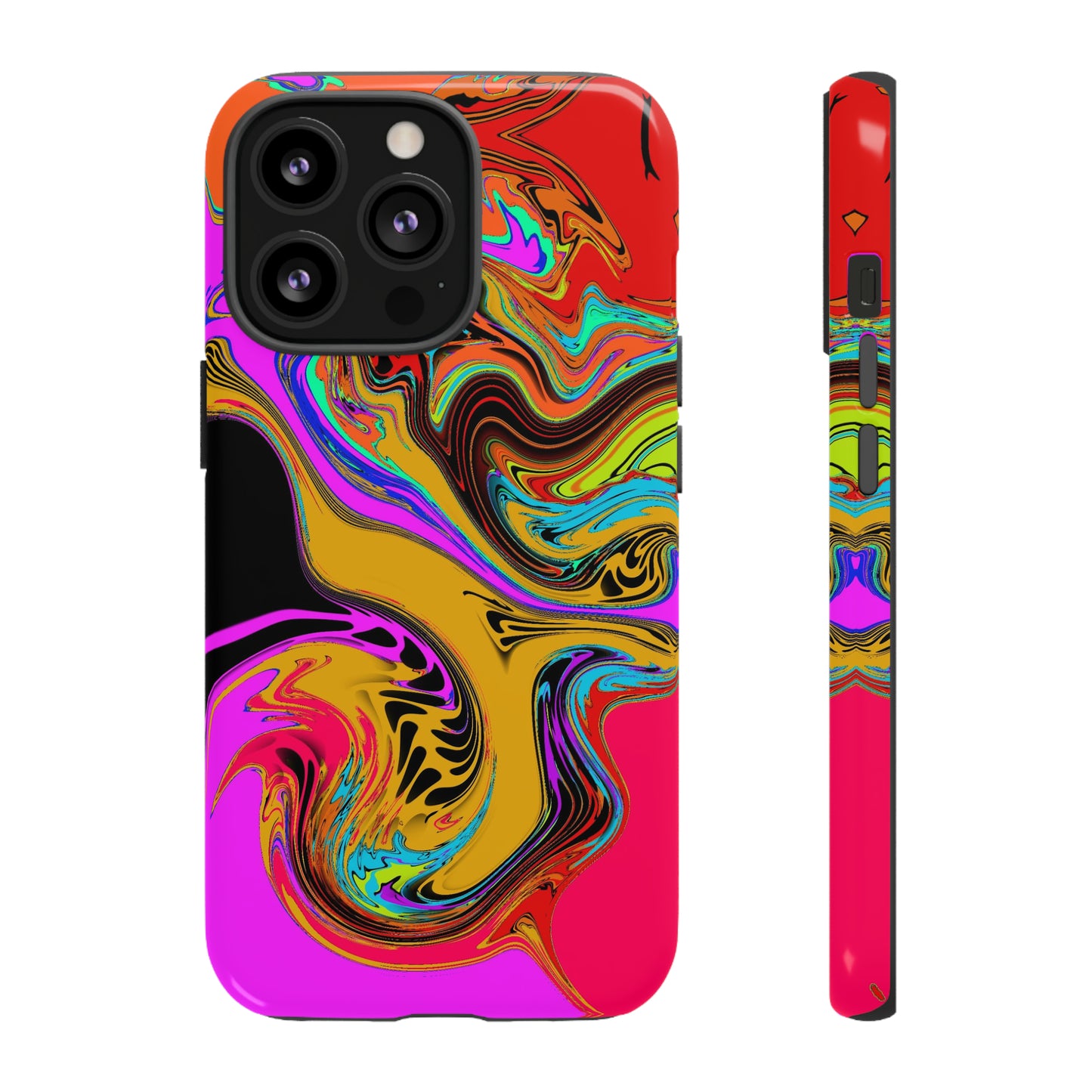 Color Swirl #23-Tough Cases - MahaCase