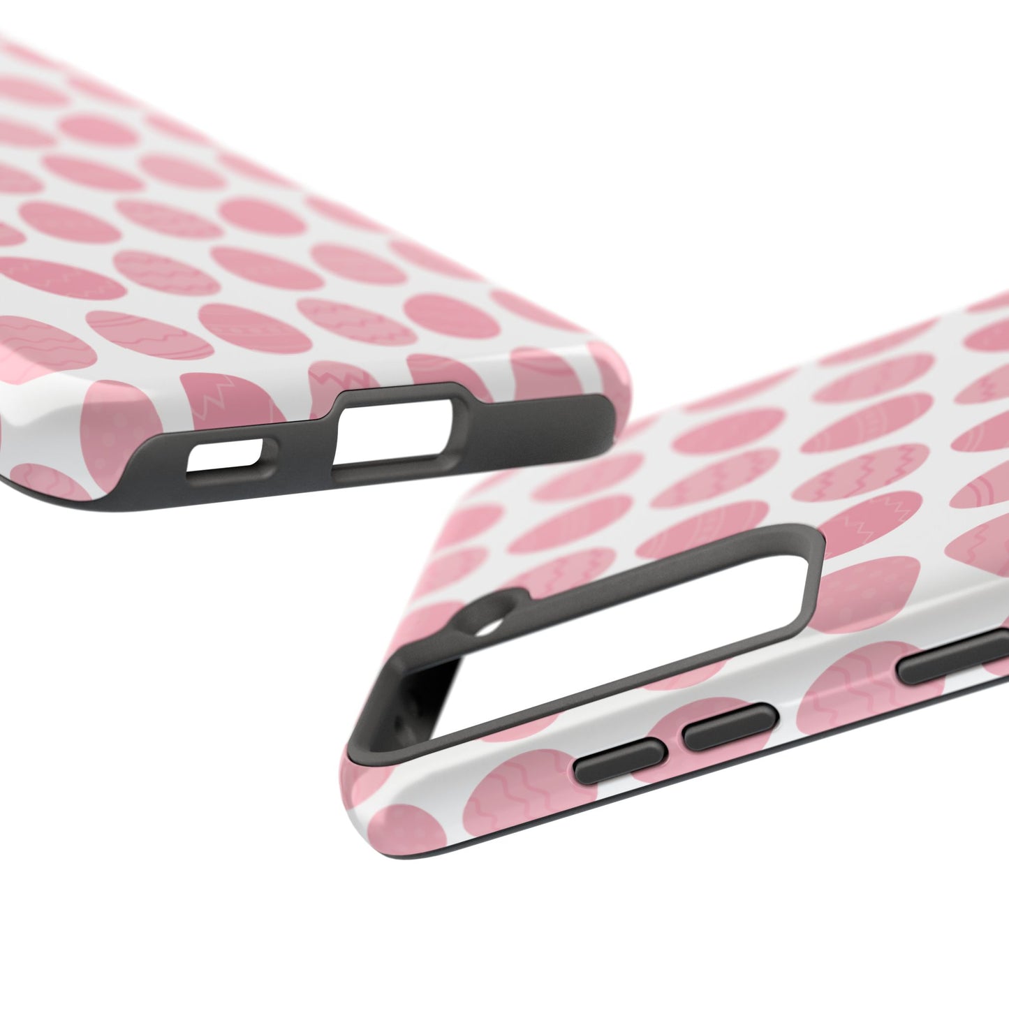 Pink Easter Egg Tough Phone Cases - Durable Protection for Spring Celebrations iPhone Samsung Galaxy - MahaCase