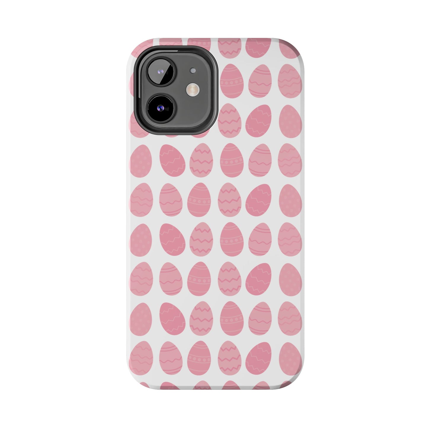 Pink Easter Egg Tough Phone Cases - Durable Protection for Spring Celebrations iPhone Samsung Galaxy - MahaCase