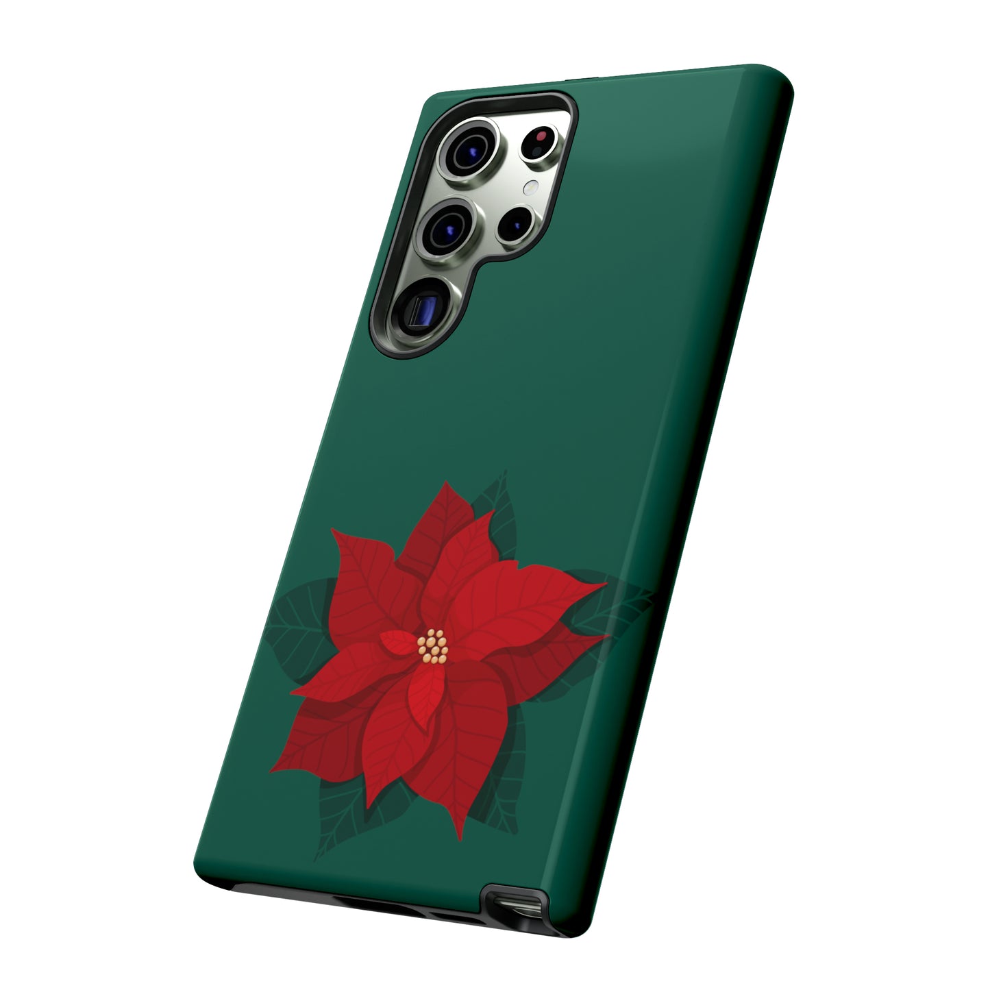 Poinsettia Charm #10-Tough Cases - MahaCase