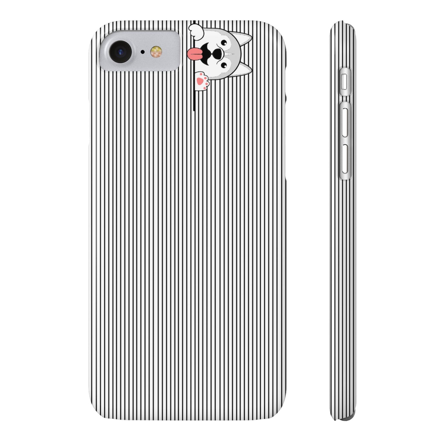Cute Husky-Slim iPhone Cases - MahaCase