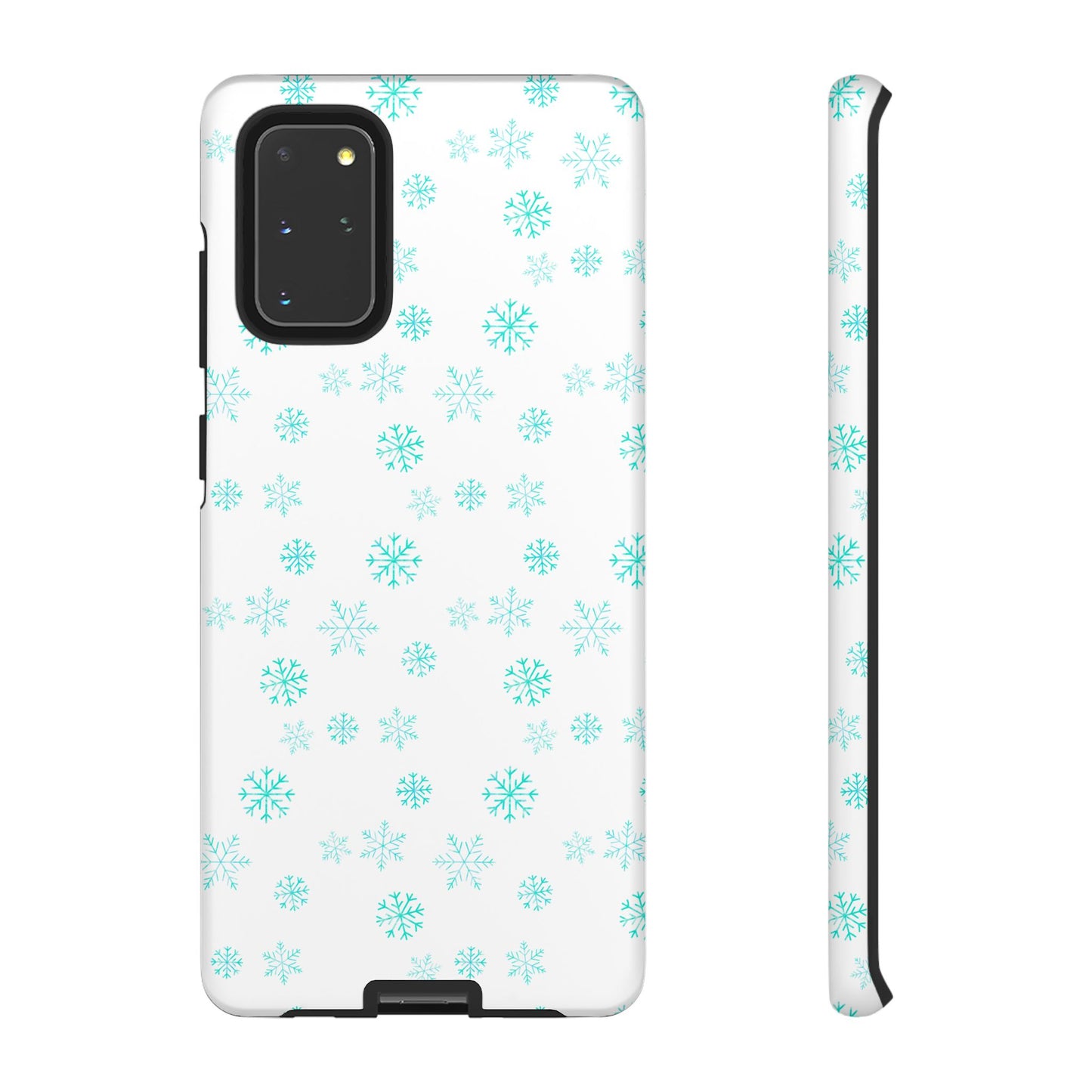 Snowy Blue #12 - Tough Cases iPhone Samsung Google Pixel - MahaCase