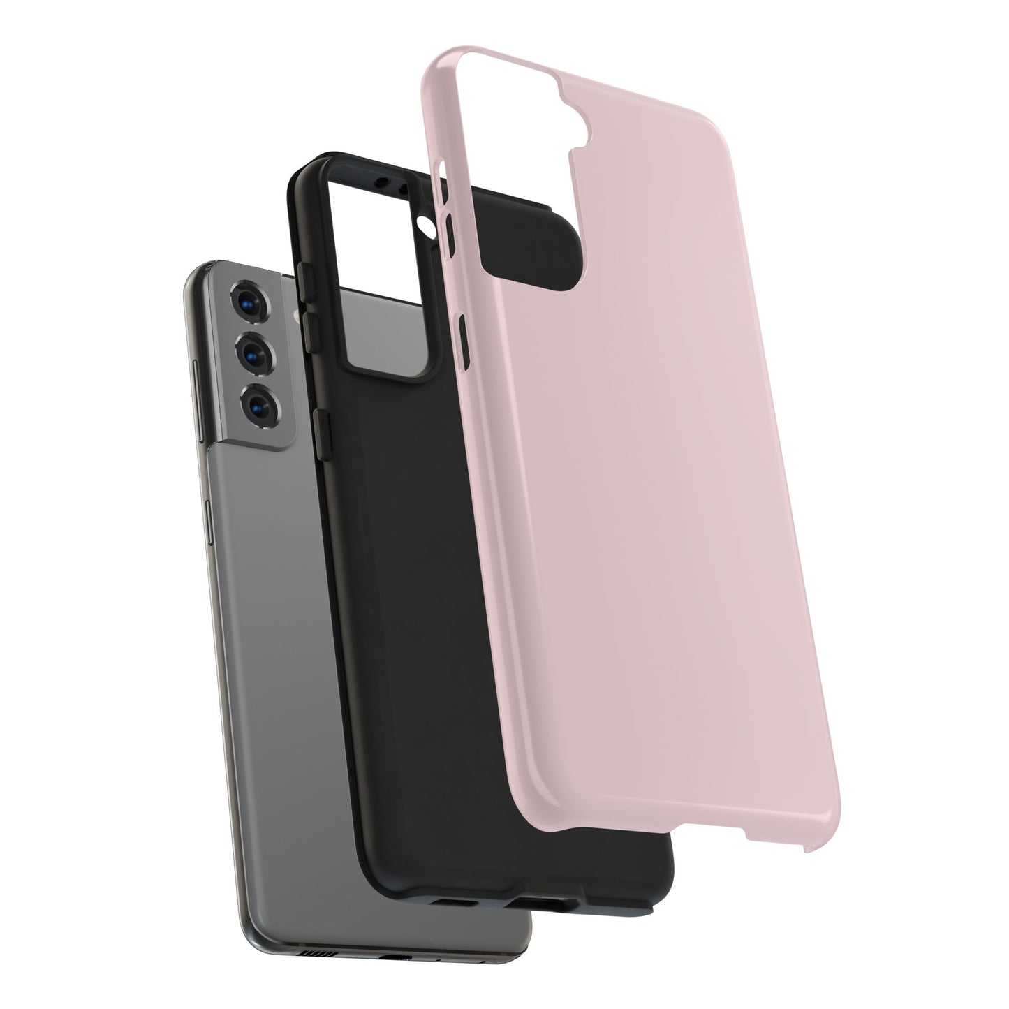 Queen Pink Solid Color- iPhone and Samsung Durable Tough Phone Cases | Stylish Protection, Custom Designs for Everyday Use, Ideal Gift for Tech Lovers