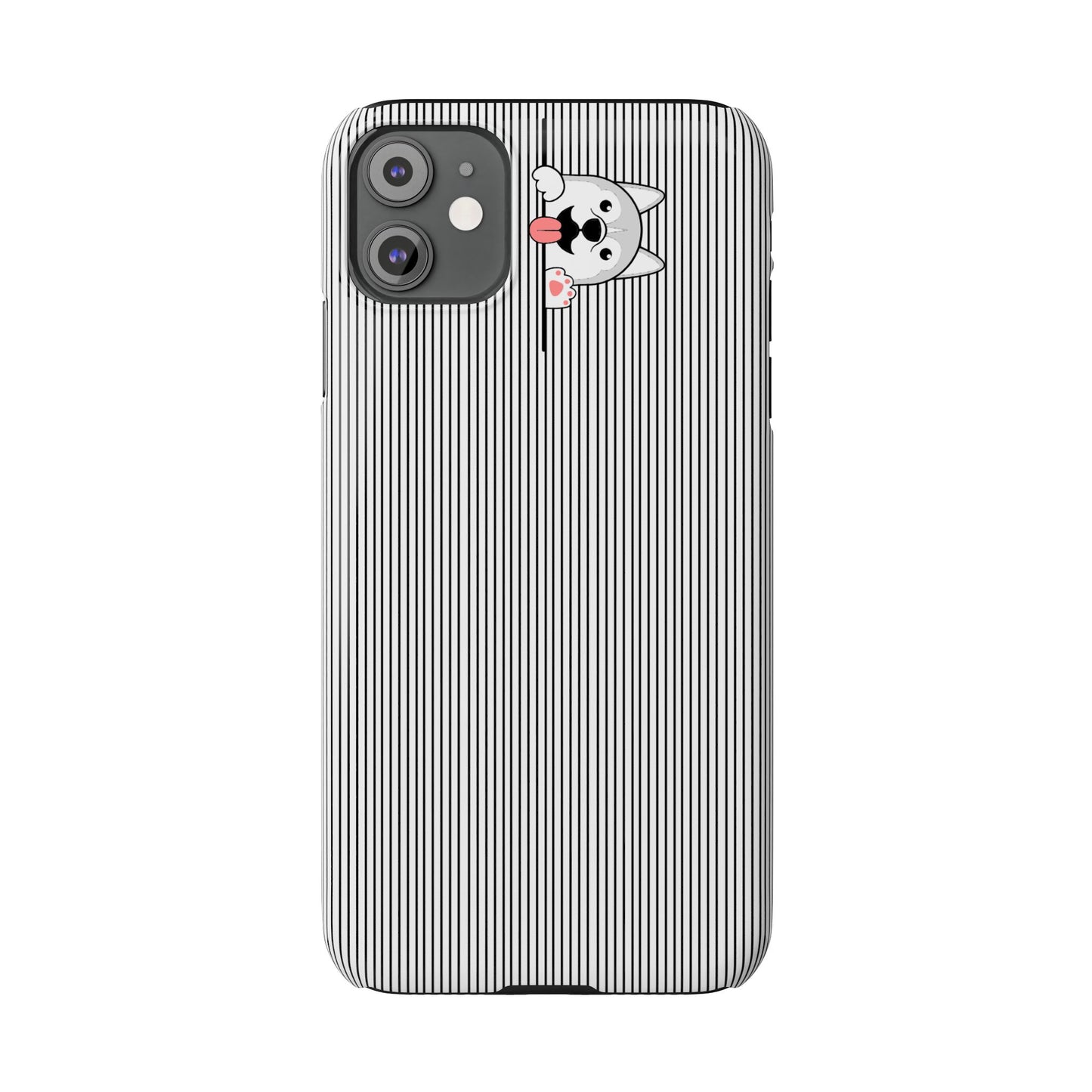 Cute Husky-Slim iPhone Cases - MahaCase