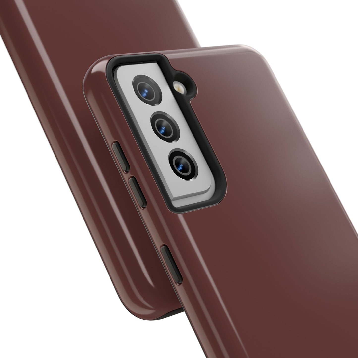Phone Case - Garnet Color Fall 2025 Trending Color, Sturdy Phone Cases, Durable Cell Phone Covers, Trendy Gadget Protection, Unique Phone Accessories- iPhone, Samsung