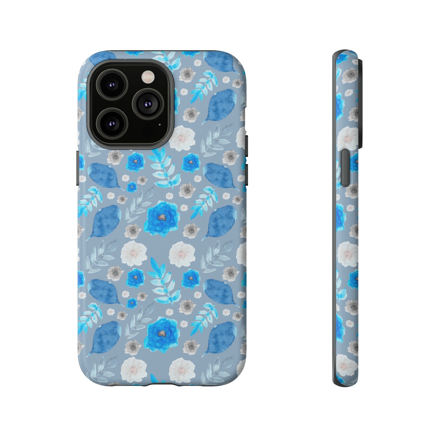 Blue Blooms-Tough Cases - MahaCase