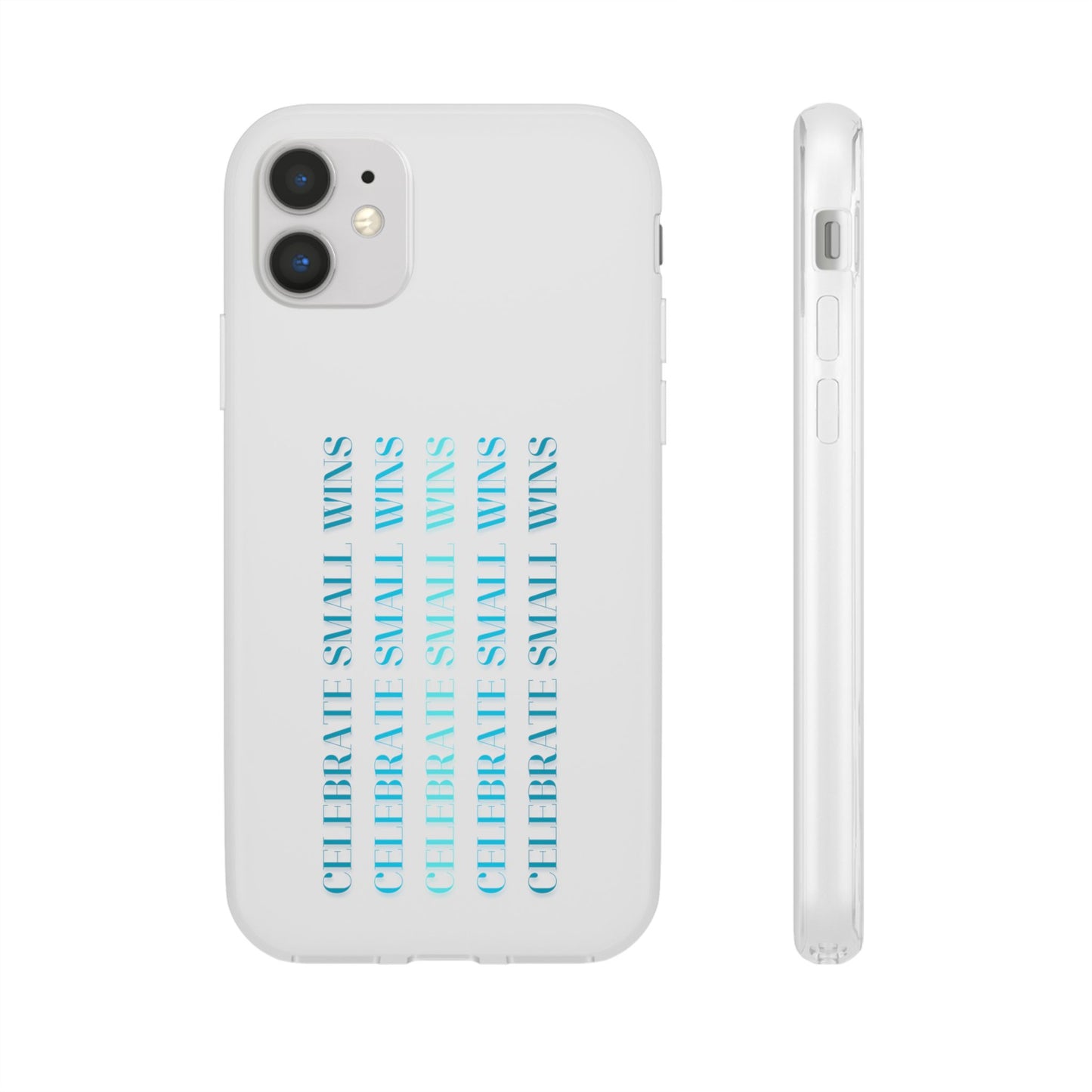 Celebrate Small Wins #22 Flexi Cases iPhone Samsung Gift Packaging - MahaCase