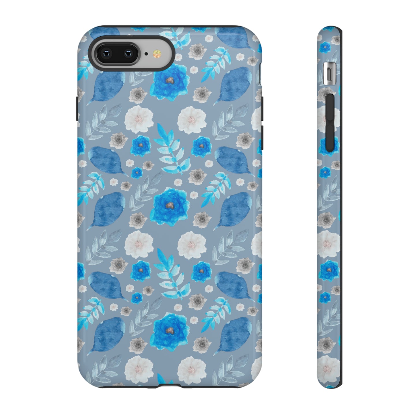 Blue Blooms-Tough Cases - MahaCase