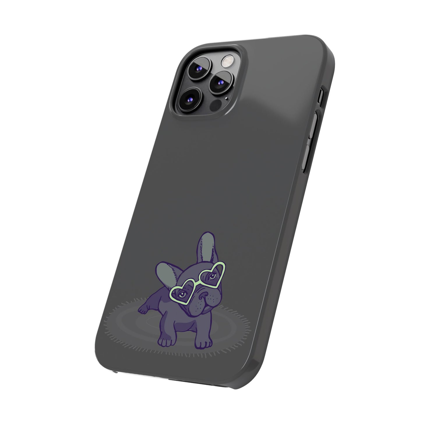 Bulldog Puppy Slim iPhone Cases - MahaCase