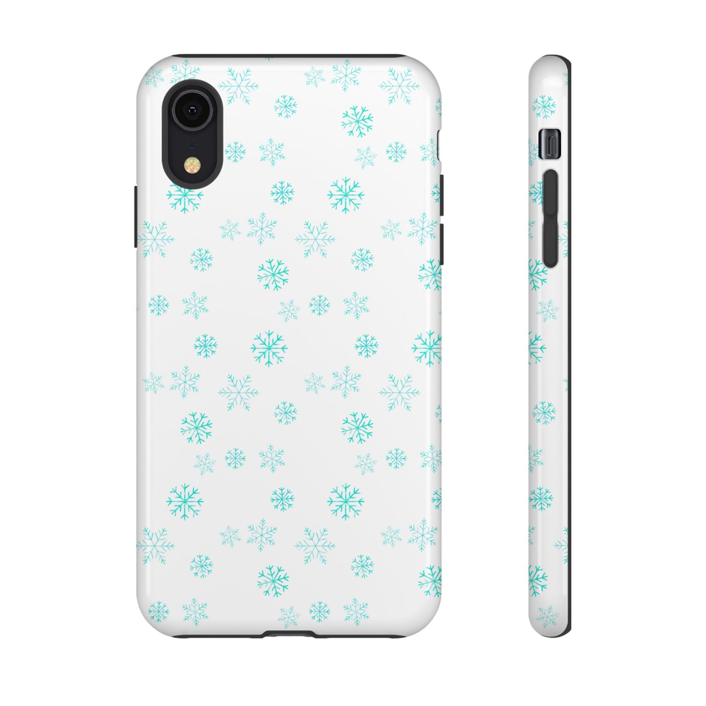 Snowy Blue #12 - Tough Cases iPhone Samsung Google Pixel - MahaCase