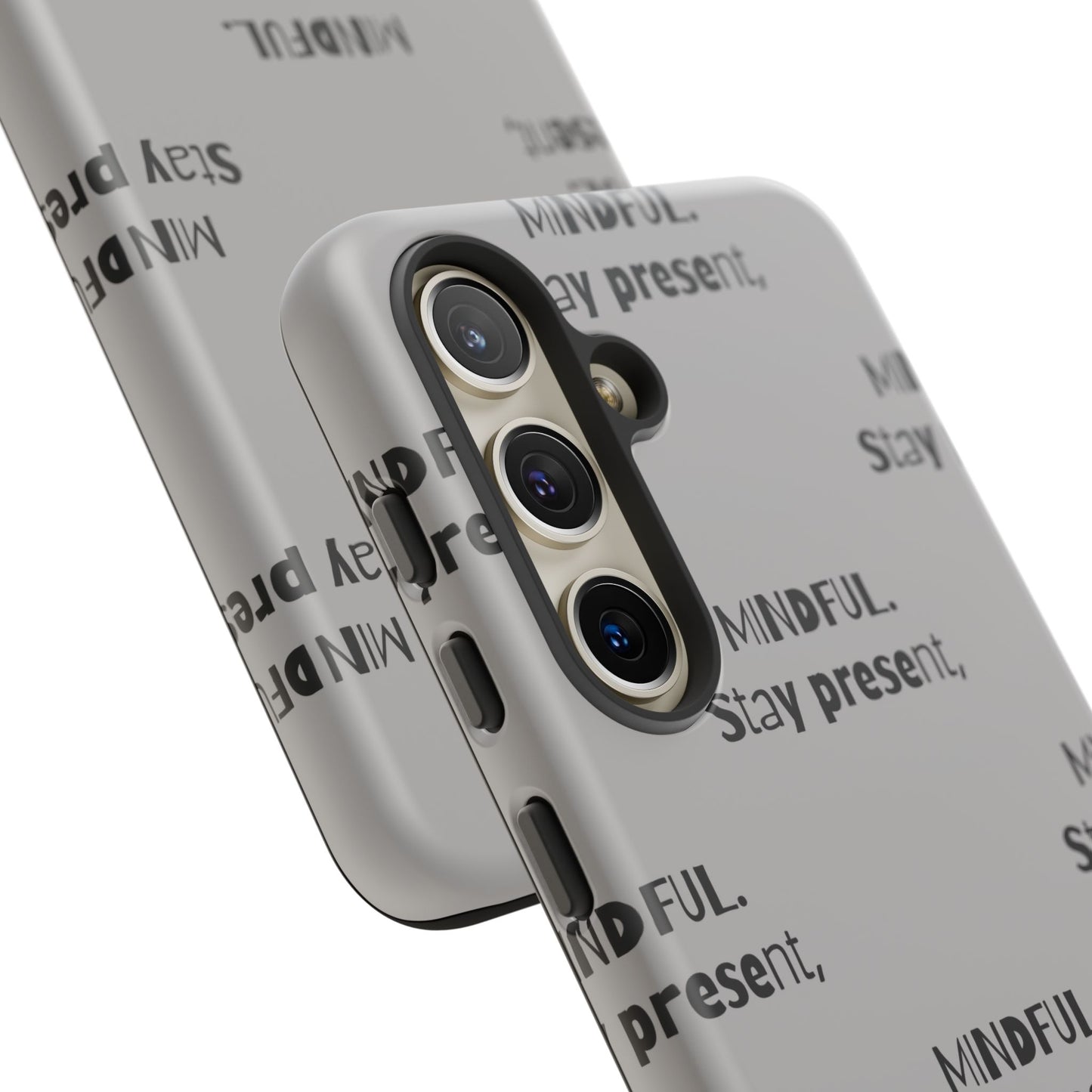 Stay present, Mindful #14 Tough Cases iPhone Samsung Google Pixel - MahaCase