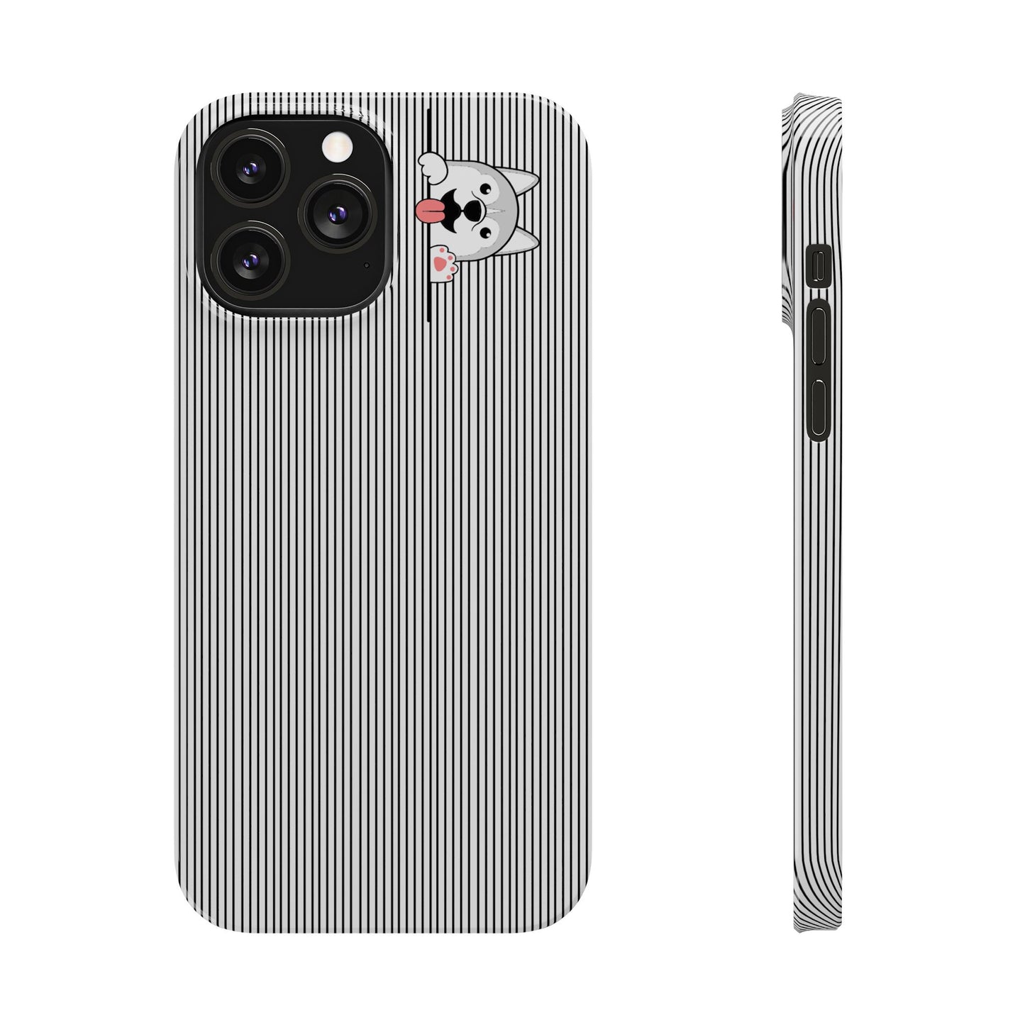 Cute Husky-Slim iPhone Cases - MahaCase