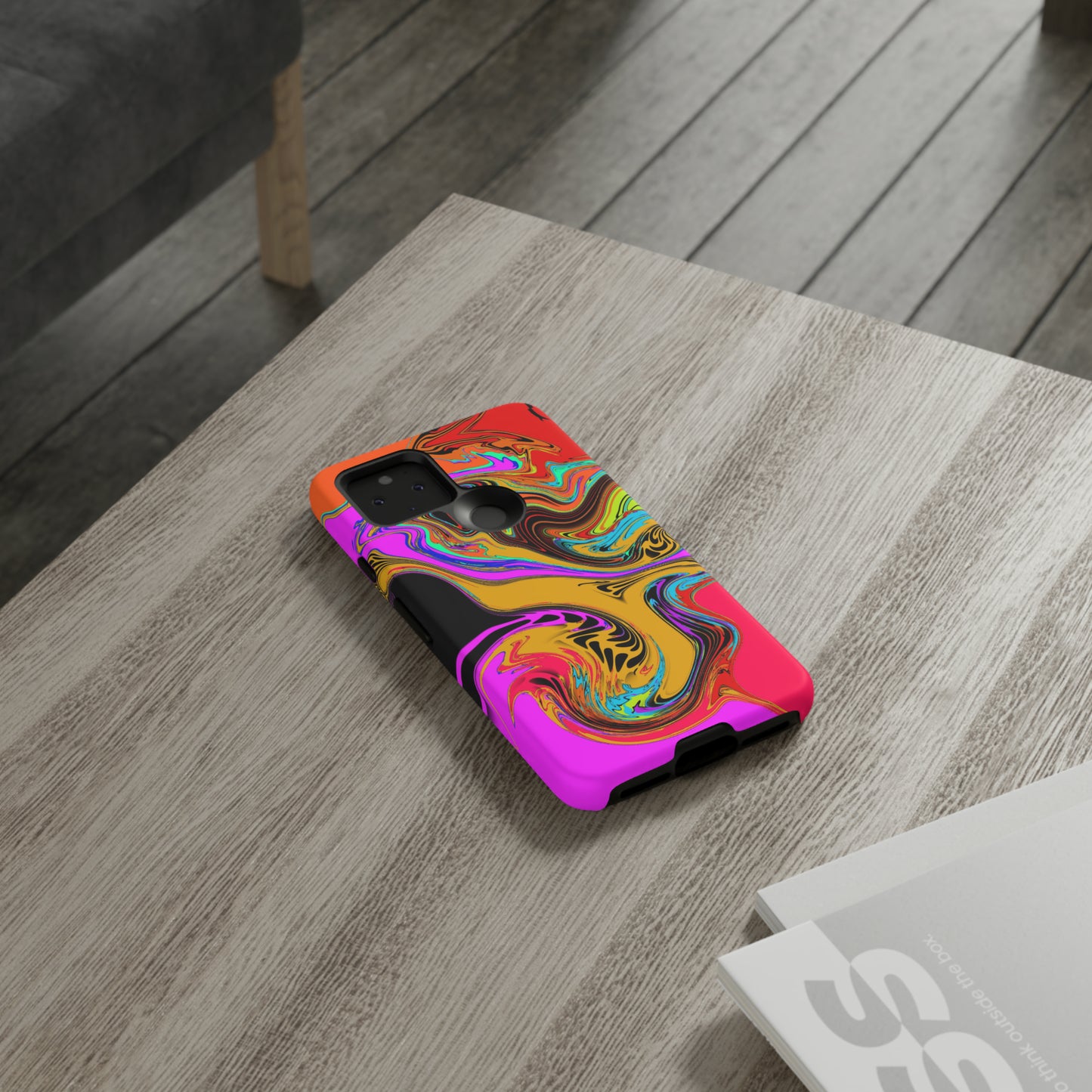 Color Swirl #23-Tough Cases - MahaCase