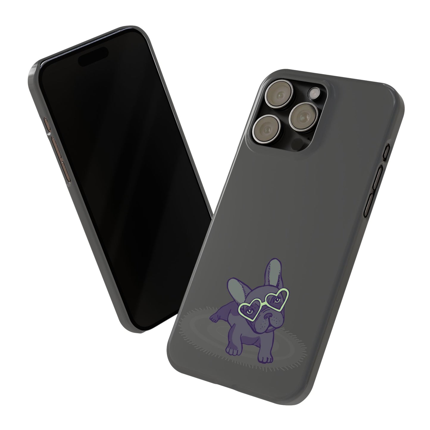 Bulldog Puppy Slim iPhone Cases - MahaCase