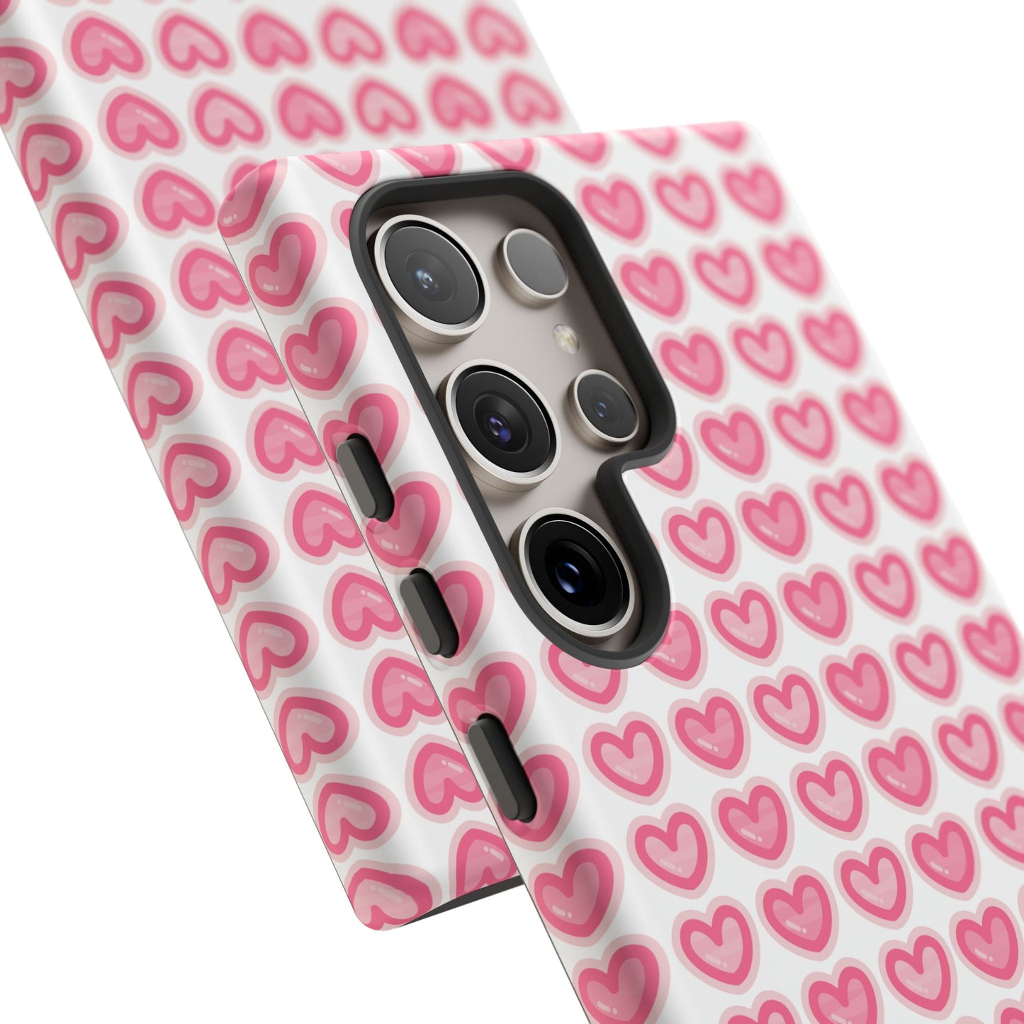 Hearts Pattern - Tough Cases iPhone Samsung Google Pixel - MahaCase