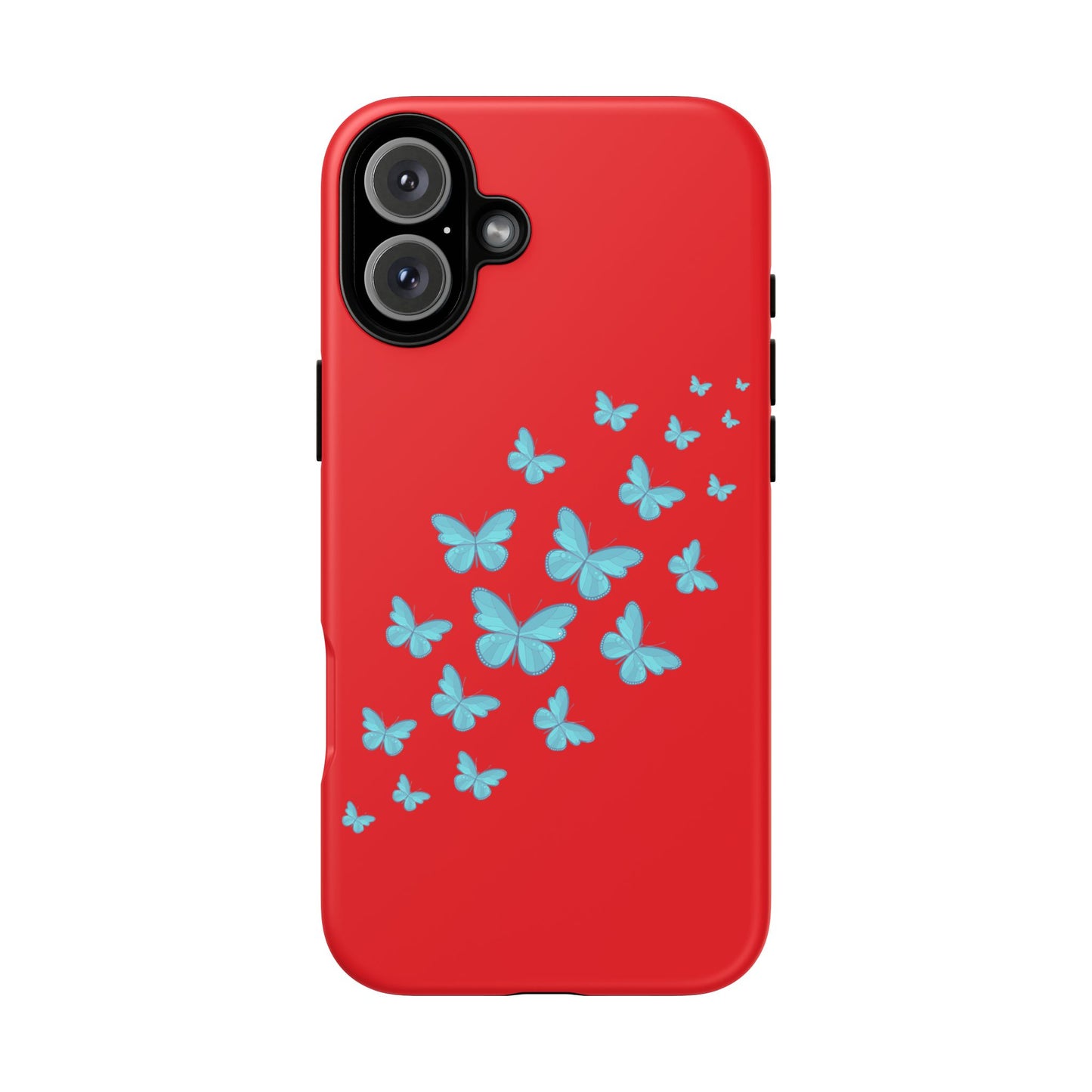 Butterflies in Red - Tough Cases iPhone Samsung Google Pixel - MahaCase