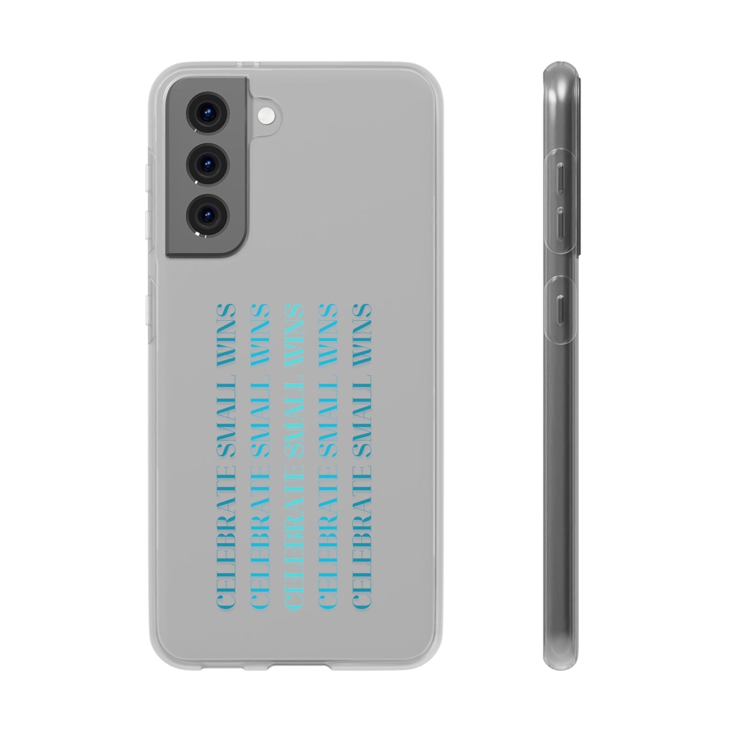 Celebrate Small Wins #22 Flexi Cases iPhone Samsung Gift Packaging - MahaCase