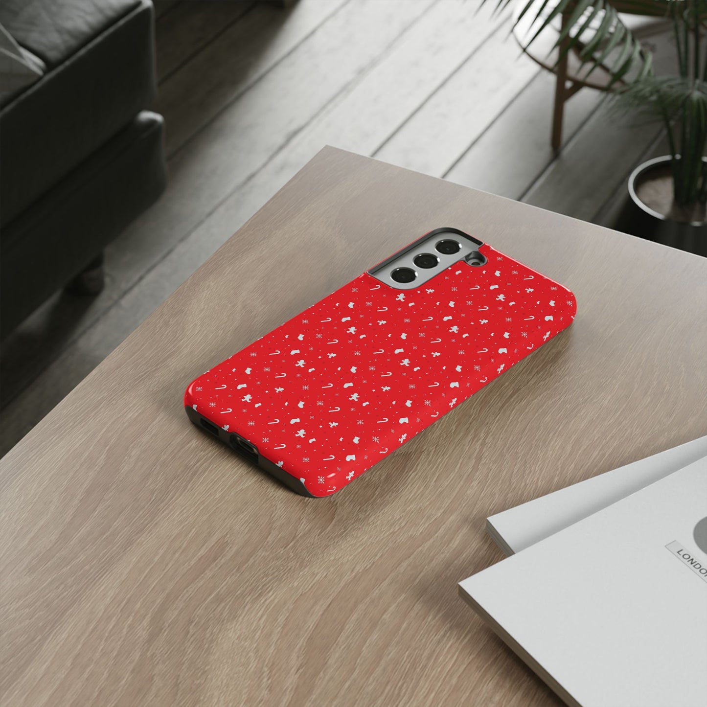 Candy Cane Blizzard #22 - Tough Cases iPhone Samsung Google Pixel - MahaCase