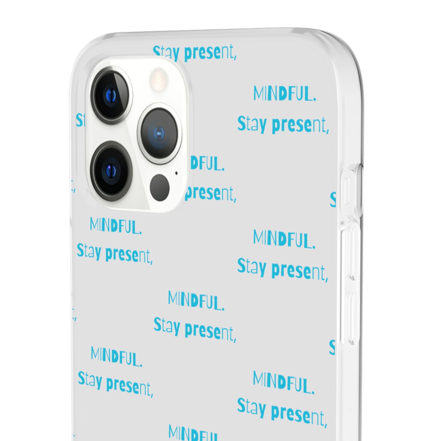 Stay Present Mindful #12 Flexi Cases iPhone Samsung Gift Packaging - MahaCase