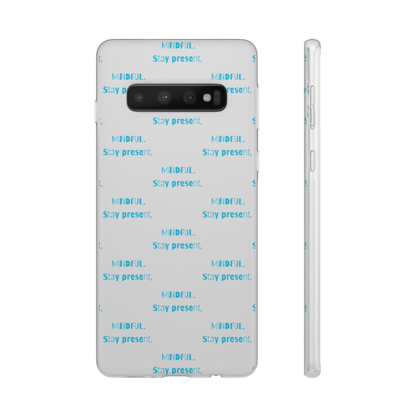 Stay Present Mindful #12 Flexi Cases iPhone Samsung Gift Packaging - MahaCase