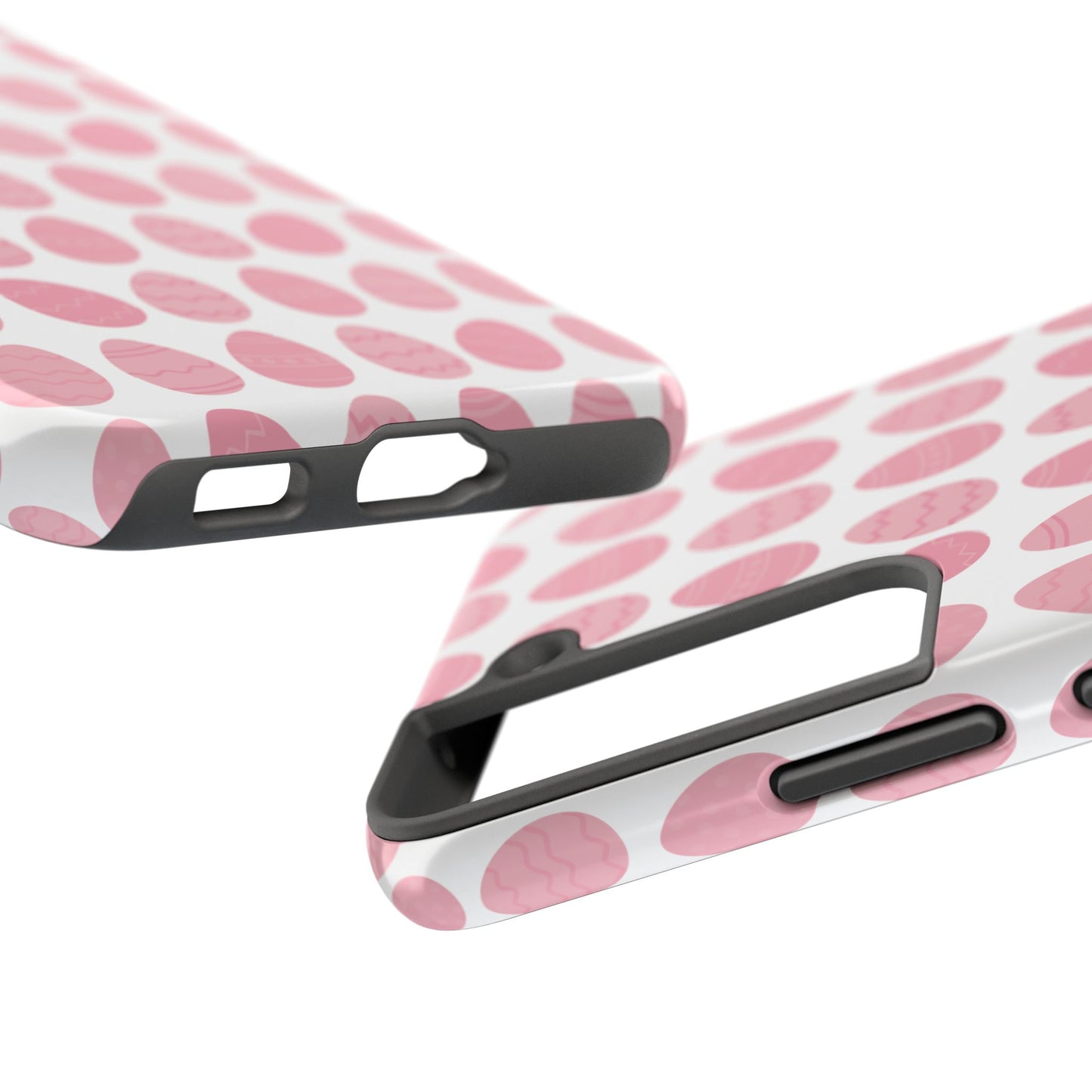 Pink Easter Egg Tough Phone Cases - Durable Protection for Spring Celebrations iPhone Samsung Galaxy - MahaCase