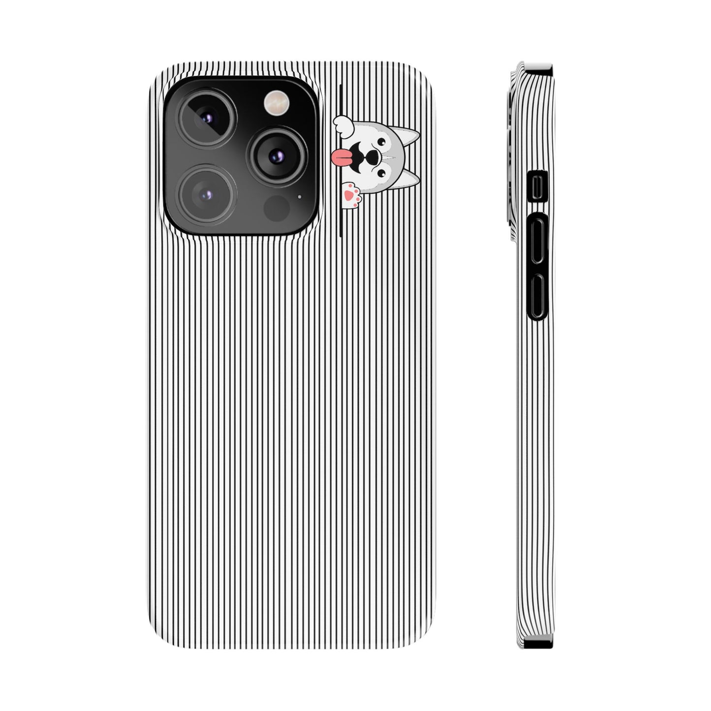 Cute Husky-Slim iPhone Cases - MahaCase