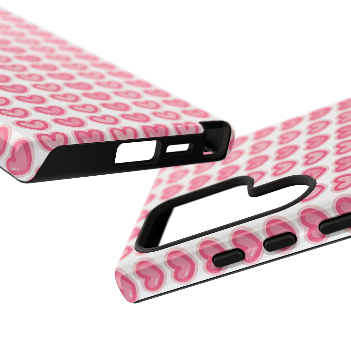 Hearts Pattern - Tough Cases iPhone Samsung Google Pixel - MahaCase