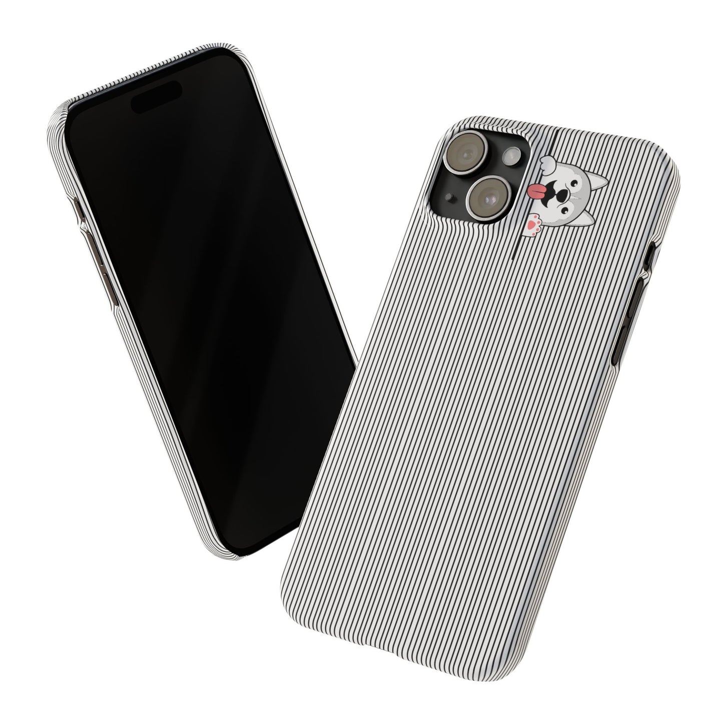 Cute Husky-Slim iPhone Cases - MahaCase