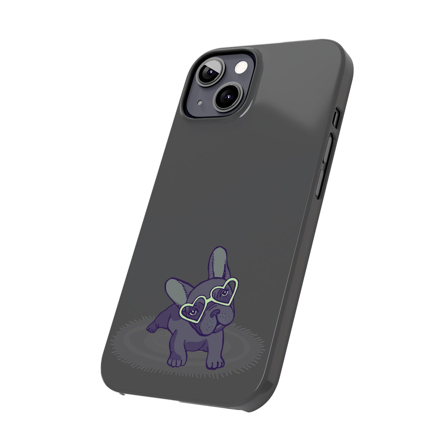 Bulldog Puppy Slim iPhone Cases - MahaCase
