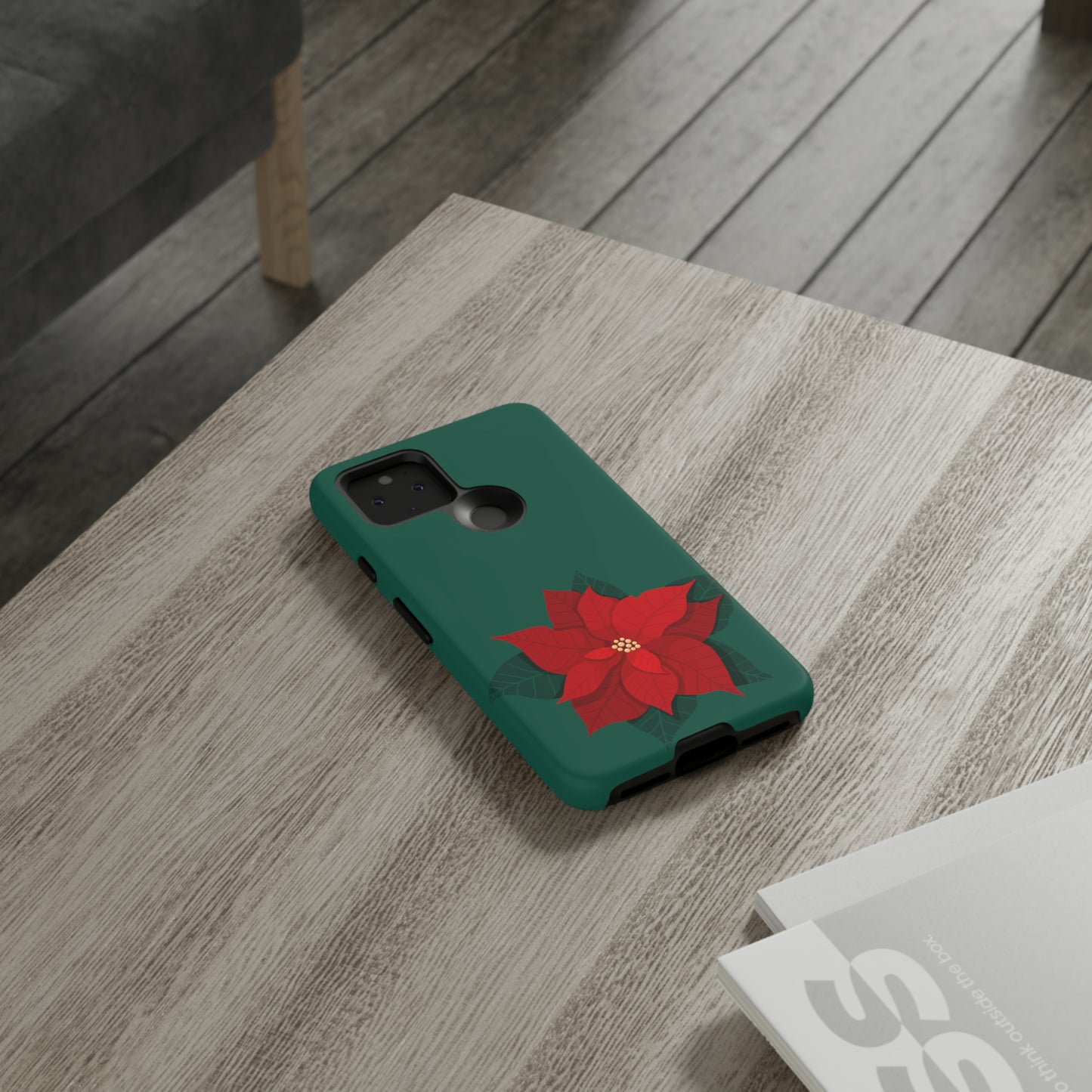 Poinsettia Charm #10-Tough Cases - MahaCase