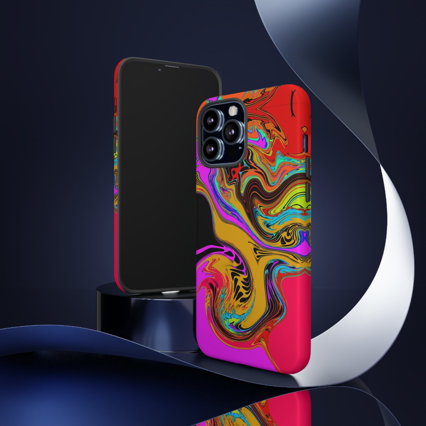 Color Swirl #23-Tough Cases - MahaCase