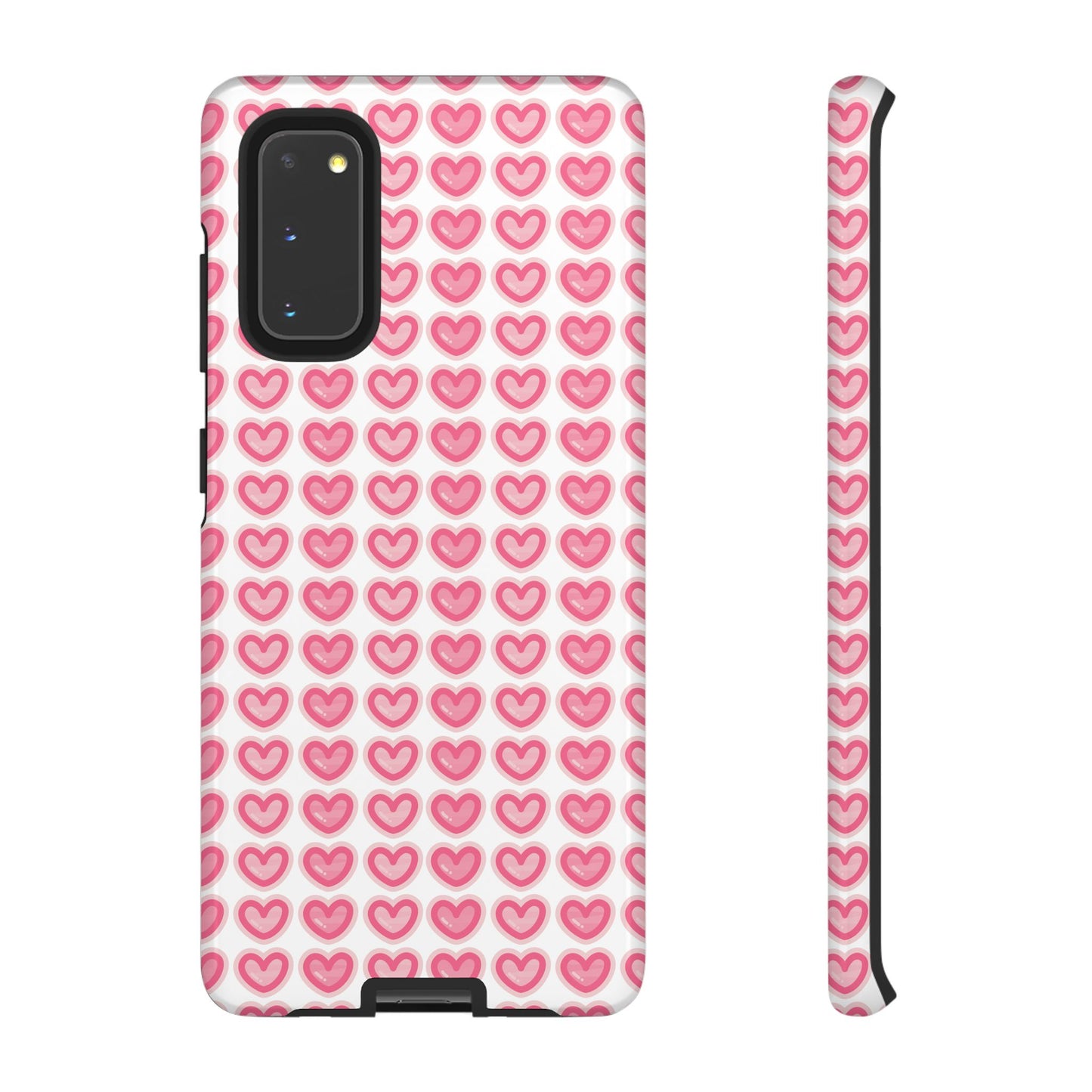 Hearts Pattern - Tough Cases iPhone Samsung Google Pixel - MahaCase