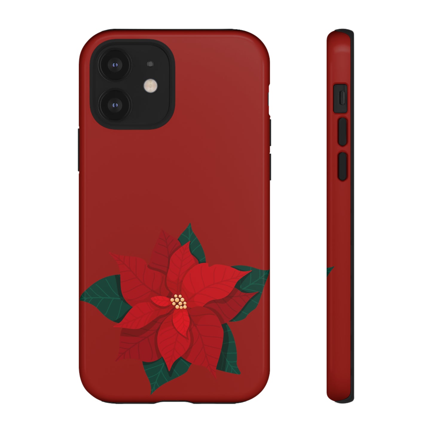 Poinsettia Charm #12-Tough Cases - MahaCase