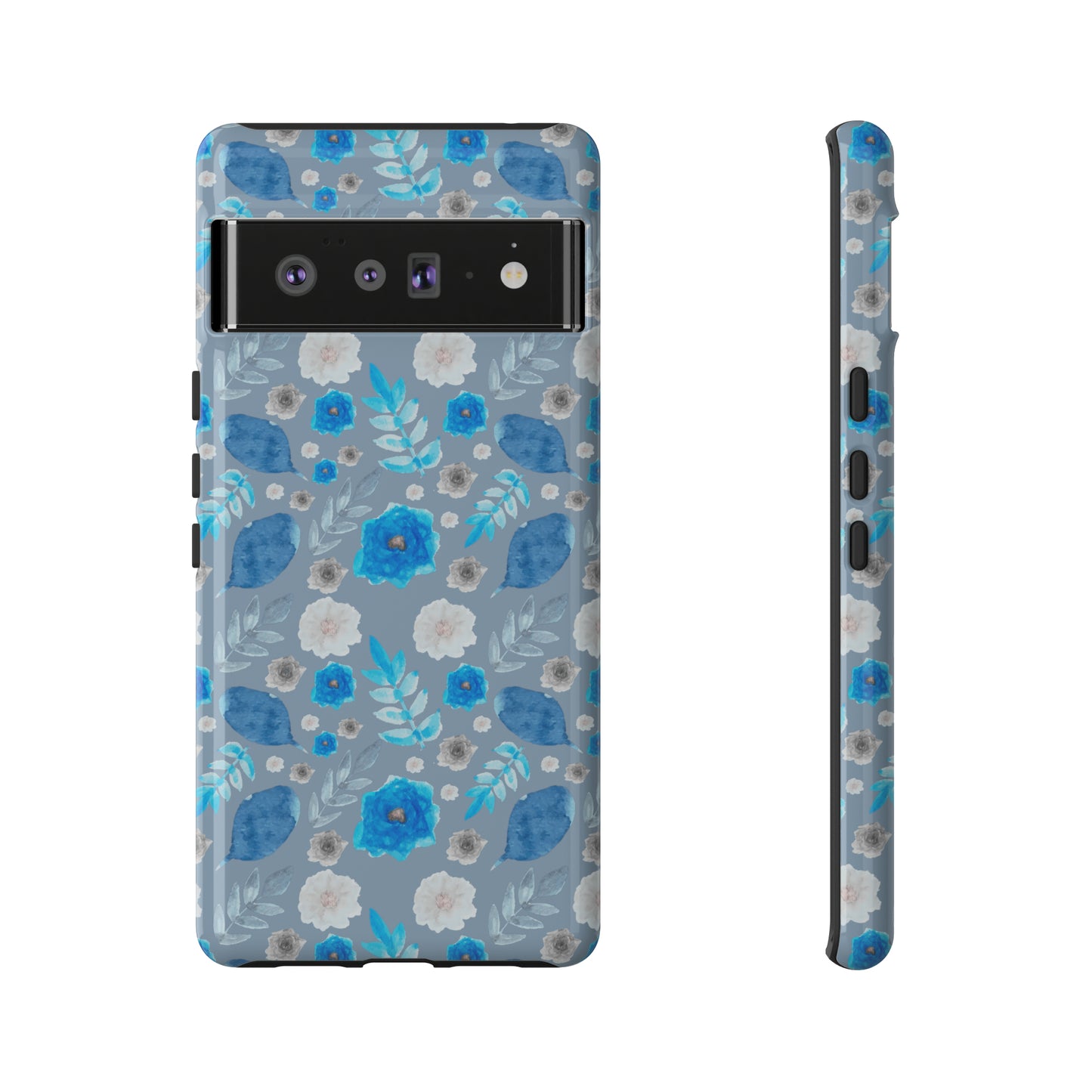 Blue Blooms-Tough Cases - MahaCase