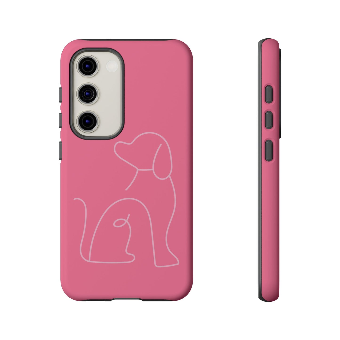 Pink Pup #10-Tough Cases iPhone Samsung Google Pixel - MahaCase