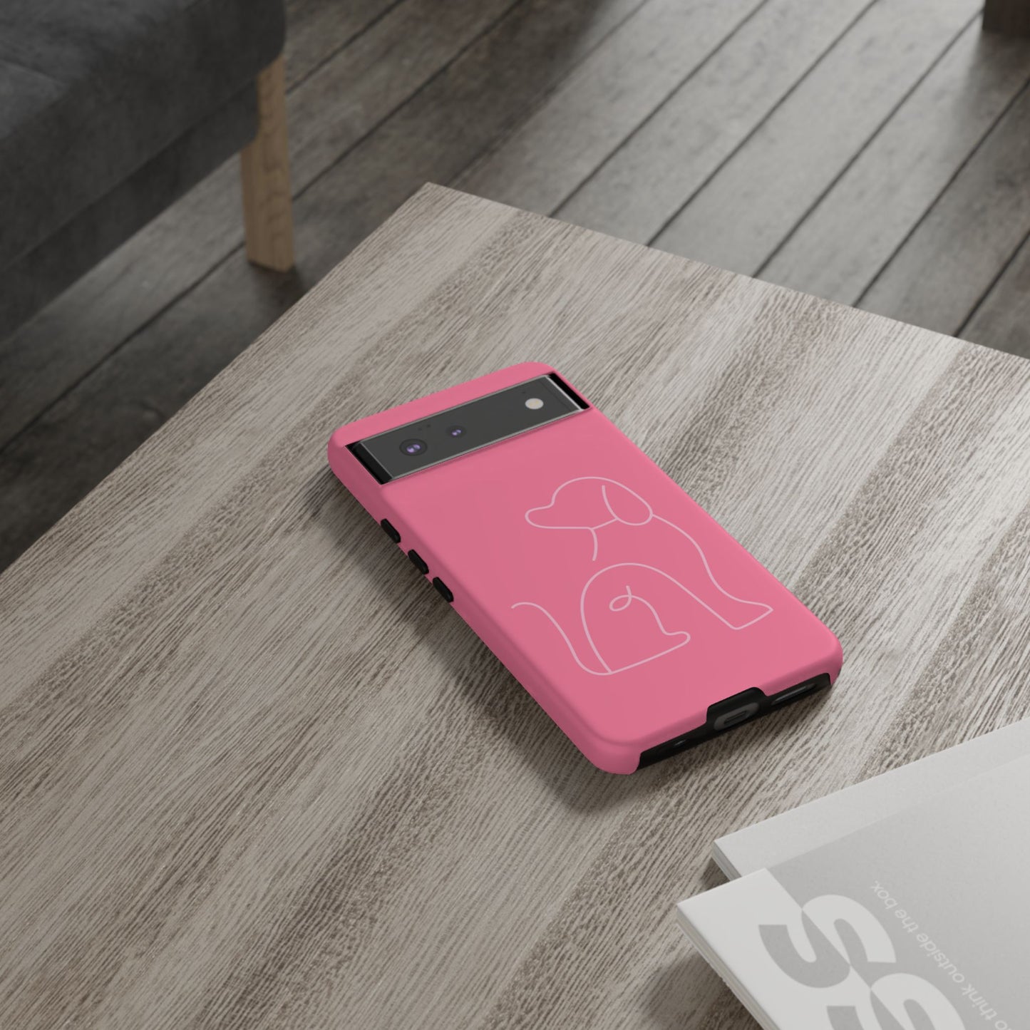 Pink Pup #10-Tough Cases iPhone Samsung Google Pixel - MahaCase